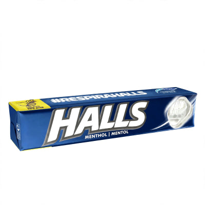 Caramelo HALLS BARRA FUNDO EXTRA FORTE 28g