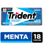 Goma de mascar TRIDENT BARRA MENTA 30.6g