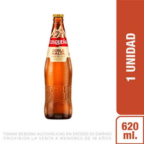 Cerveza CUSQUEÑA DOBLE MALTA BOTELLA 310mL