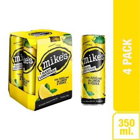 Vodka MIKE'S LIMON 355mL x6UND
