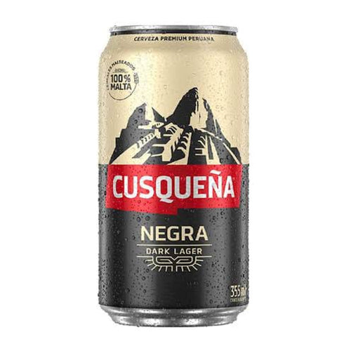Cerveza CUSQUEÑA NEGRA LATA 355mL