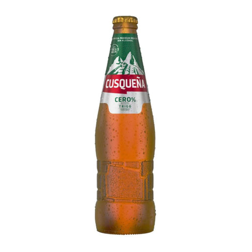 Cerveza CUSQUEÑA TRIGO CERO BOTELLA 310mL