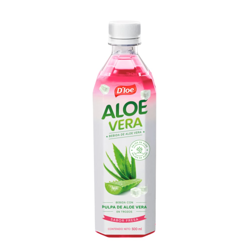 Bebida DLOE ALOE VERA FRESA 500ML