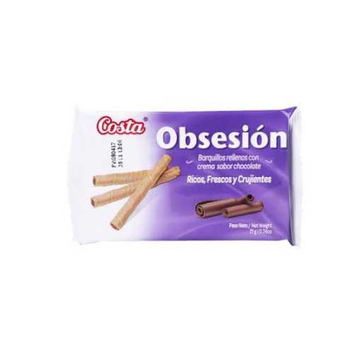 Barquillos rellenos OBSESION COSTA 21g