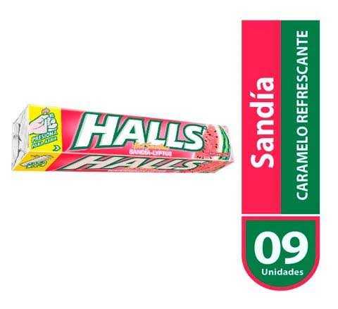 Caramelo HALLS BARRA SANDÍA 25.2g