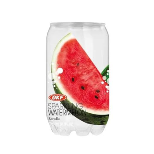 Bebida oriental GASEOSA SPARKLING WATERMELON OKF COREANO 350mL