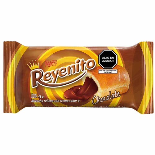 Bizcocho relleno REYENITO CHOCOLATE 48g