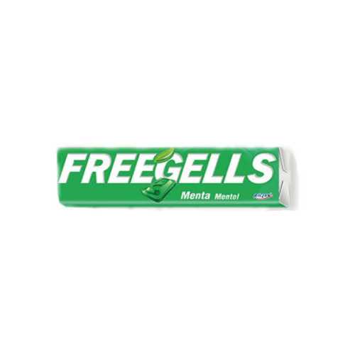 Caramelo masticable FREEGELLS MENTA 27,9g