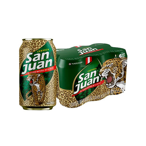 Cerveza SAN JUAN LATA 355mL x6UND