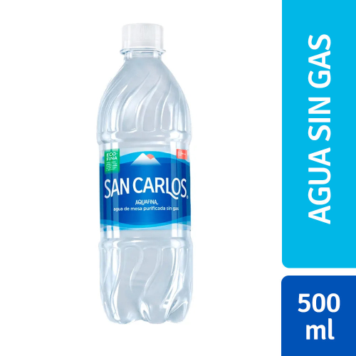 Agua de mesa SAN CARLOS SIN GAS 500mL