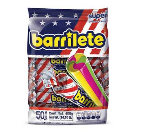 Goma de mascar BARRILETE 8g x1UND