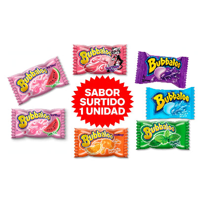 Goma de mascar BUBBALOO X1UND