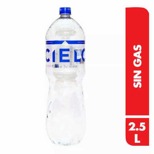 Agua de mesa CIELO SIN GAS 2.5L