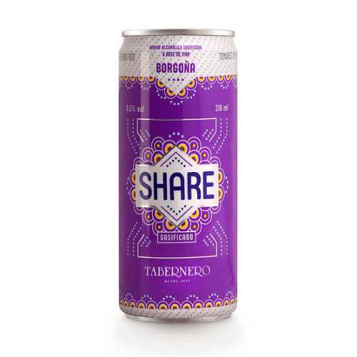 Vino SHARE BORGOÑA LATA 310mL