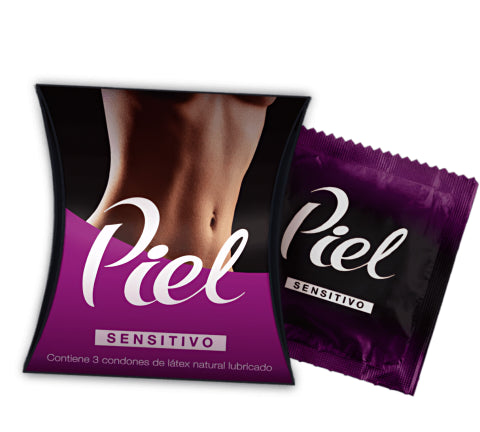 Preservativo PIEL SENSITIVO x1CAJ(3UND)