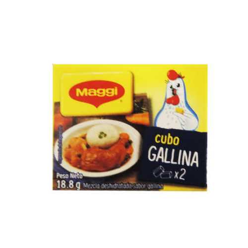 Sazonador MAGGI GALLINA CUBO 18.8g
