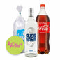 Combo Vodka RUSSKAYA NEUTRO750mL+ COCA COLA 1.5 L + Hielo 900g