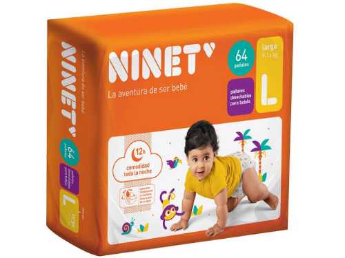 Pañal NINET Talla L x1UNID