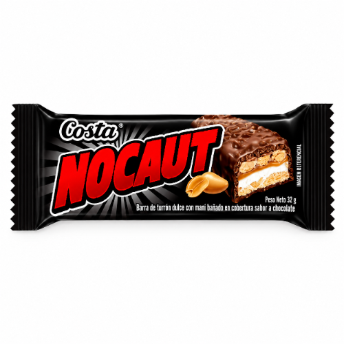 Barra de nougat NOCAUT 32g