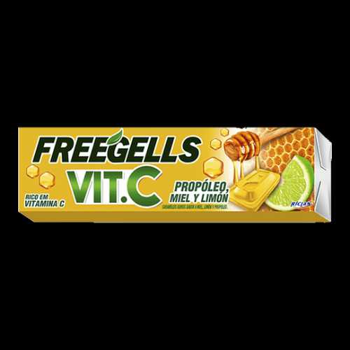 Caramelo masticable FREEGELLS VIT.C 27,9g