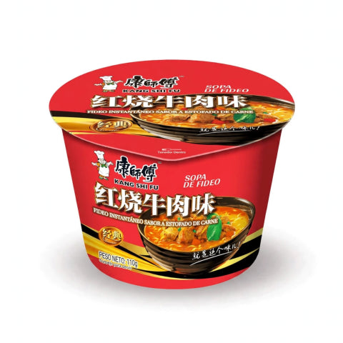 Sopa oriental vaso KANG SHI FU ESTOFADO DE RES 113g