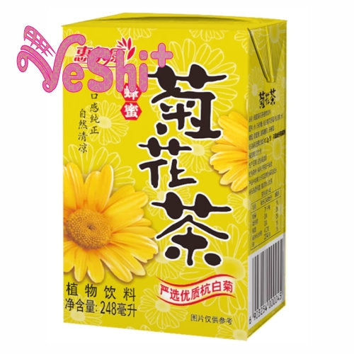 Bebida oriental HUI ER KANG SABOR FLORES DE CRISANTEMOS 248mL