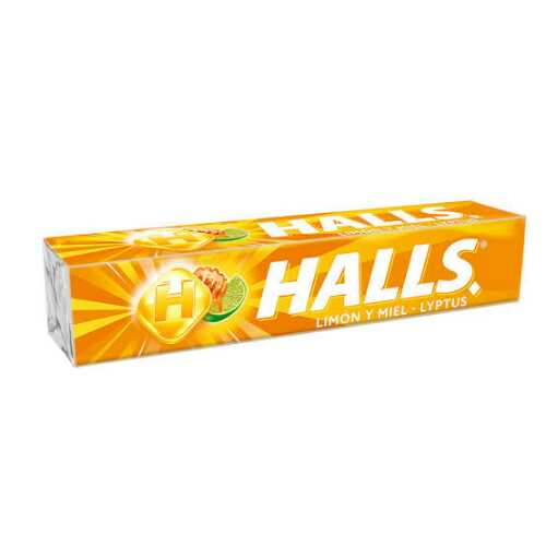 Caramelo HALLS BARRA LIMON Y MIEL 25.2g