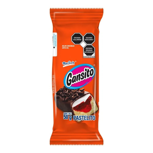 Bizcocho GANSITO ORIGINAL MARINELA 50g