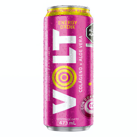Energizante VOLT PINK ALOE VERA LATA 473mL
