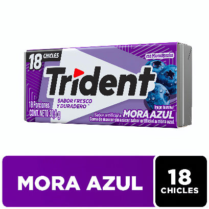 Goma de mascar TRIDENT BARRA MORA 30.6g
