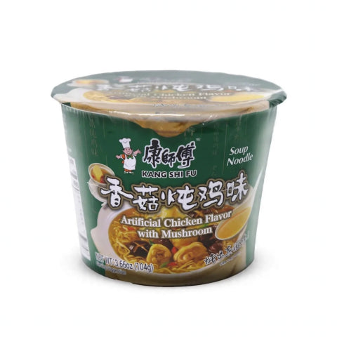Sopa oriental vaso KANG SHI FU POLLO HONGOS CHINOS 106g