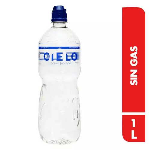 Agua de mesa CIELO TAPA SPORT SIN GAS 1L