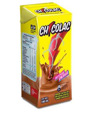 Leche chocolatada CHICOLAC 180mL