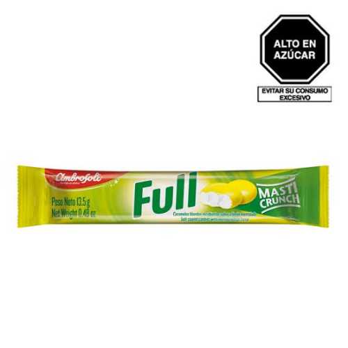 Caramelo blando FULL MASTICRUNCH LIMÓN 13.5g