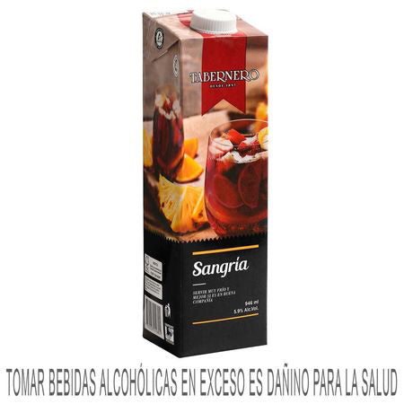 Bebida SANGRÍA TABERNERO 1L
