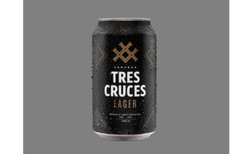Cerveza TRES CRUCES  LAGER 355ml