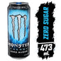 Energizante MONSTER ENERGY ZERO ZUGAR LATA 473mL