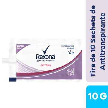 Desodorante en crema REXONA NUTRITIVE 10g