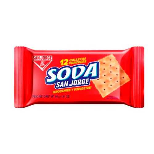Galleta soda SAN JORGE 26g