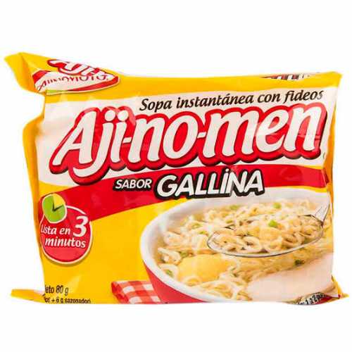 Sopa instantánea AJINOMEN GALLINA 80g