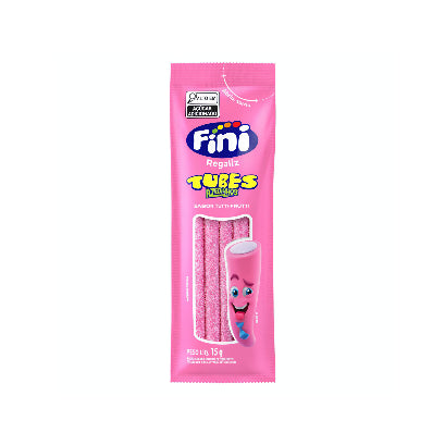 Gomitas TUBES ACIDOS TUTTI FRUTTI FINI 15g