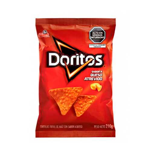 Snack DORITOS QUESO ATREVIDO 190g