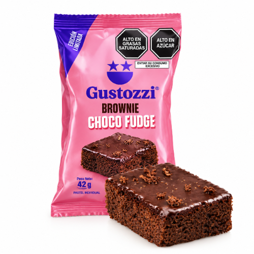 Brownie GUSTOZZI CHOCO FUDGE ED. LIMITADA 42g
